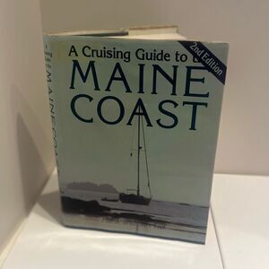 A Cruising Guide to the Maine Coast Hardcover Book Coffee Table